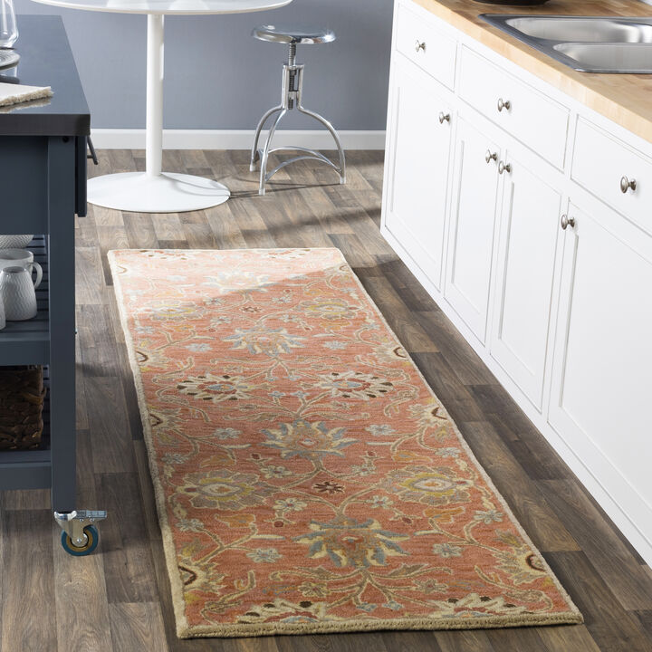 Caesar CAE-1192 6' x 9' Orange Rug