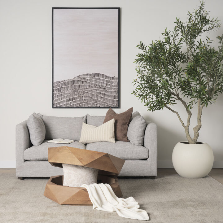 Arreto 36" Brown Coffee Table