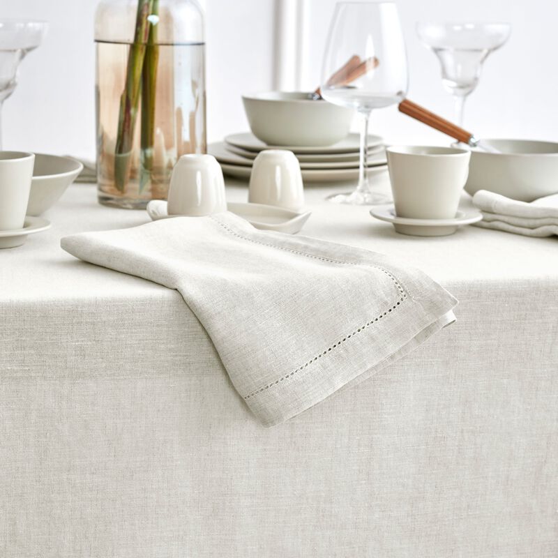 Solino Home 100% Pure Linen Tablecloth | Sonoma