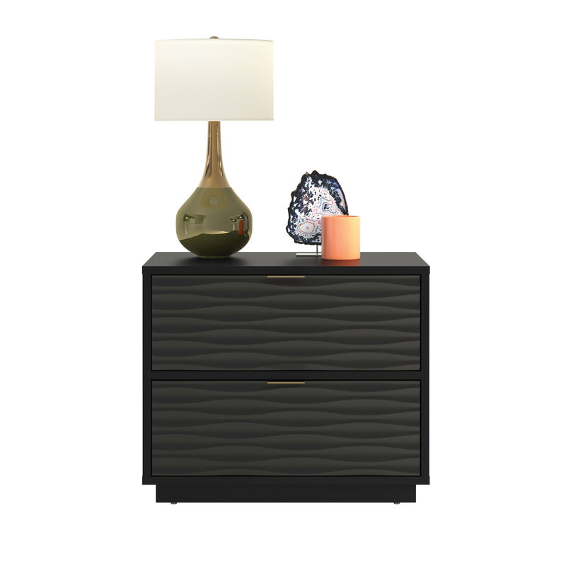 Morgan Main 2 Drawer Side Table