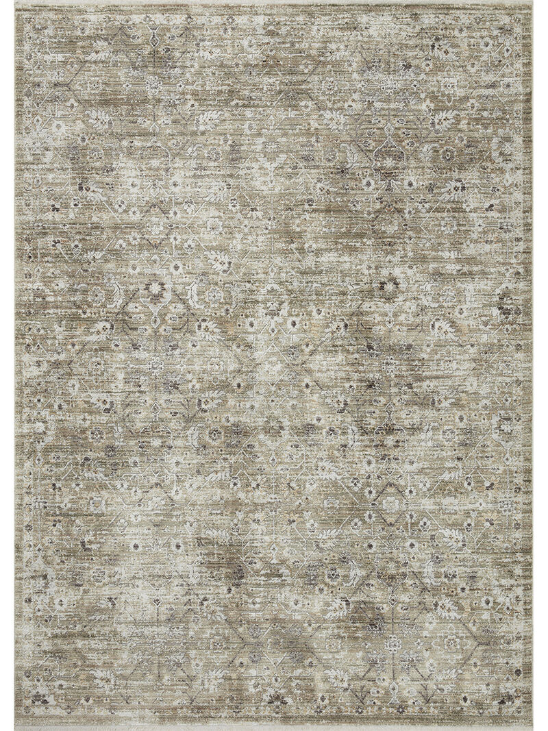 Bonney BNY08 Moss/Bark 3'11" x 5'5" Rug