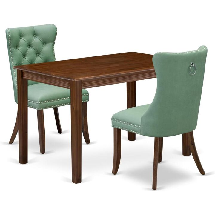 3-PIECE MODERN DINING TABLE SET