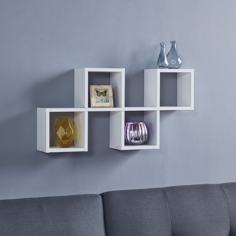 Cubby Chessboard Wall Shelf