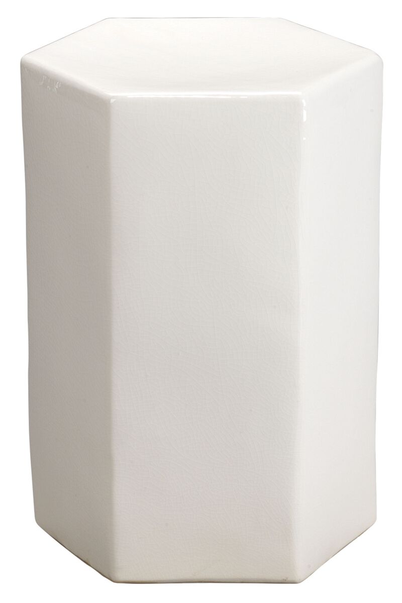 Porto Small White Side Table