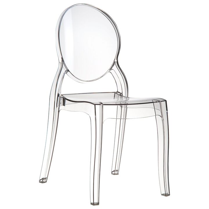 35.5" Red Glossy Outdoor Patio Bistro Chair