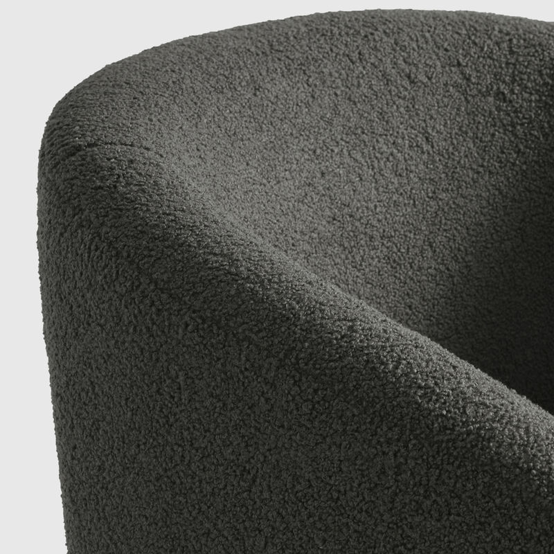 WestinTrends 29" Wide Mid Century Modern Club Barrel Accent Armchair