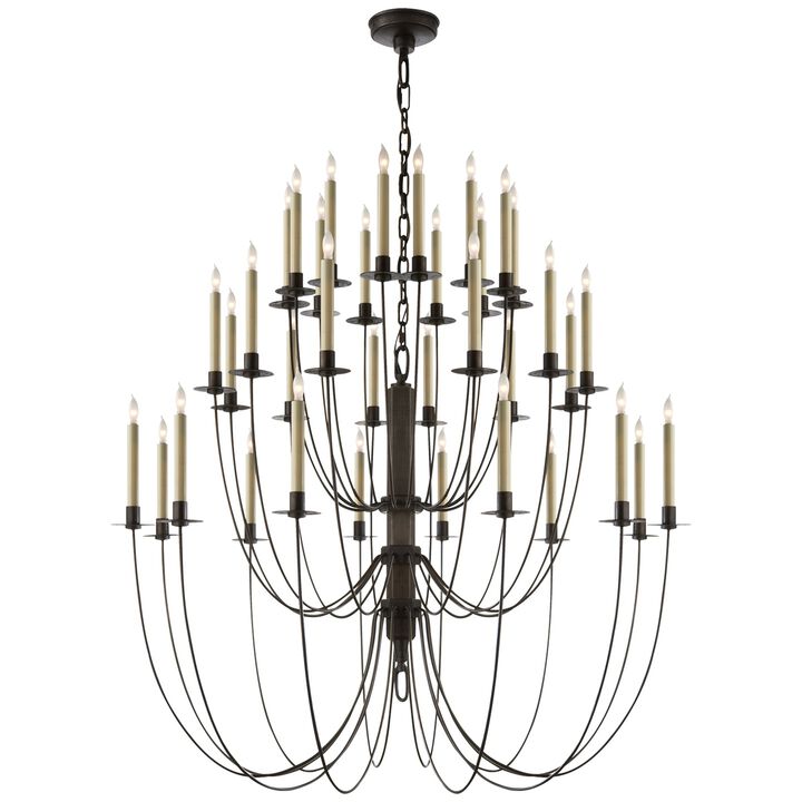 Erika Two-Tier Chandelier