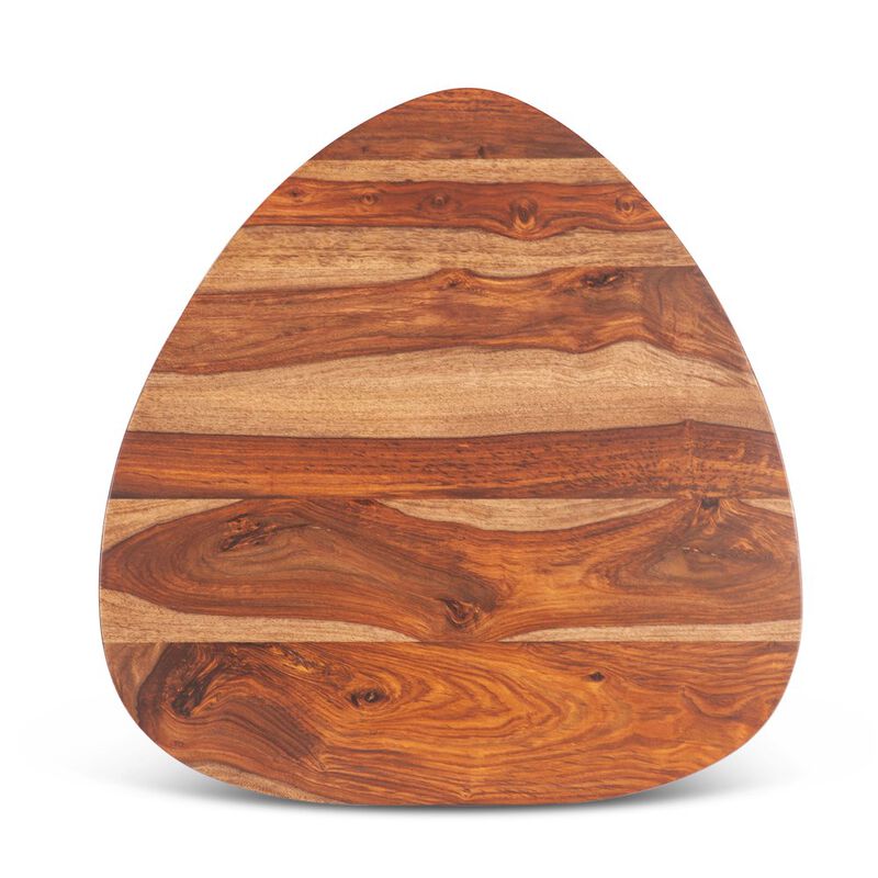 World Interiors Arrey 23 Side Table in Indian Rosewood with Natural Finish