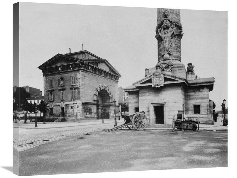 Paris, 1903-1904 - Ancienne Barrire du Trne (Tollbooth Pavilion and Column)-Canvas Art-30x24