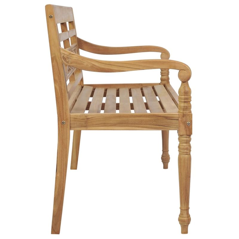 vidaXL Batavia Bench 47.2" Teak