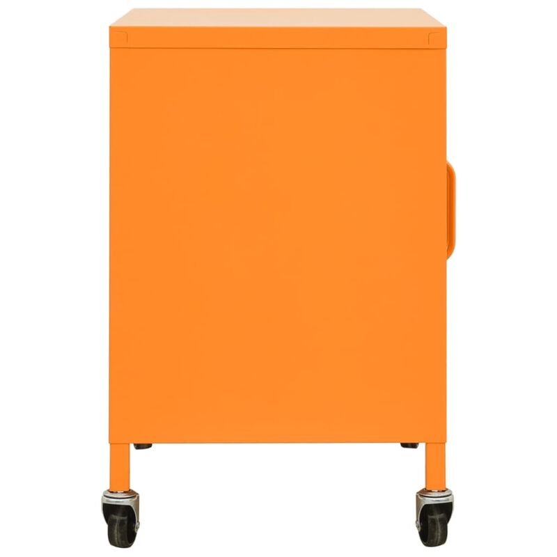 vidaXL Storage Cabinet 23.6"x13.8"x22" Steel