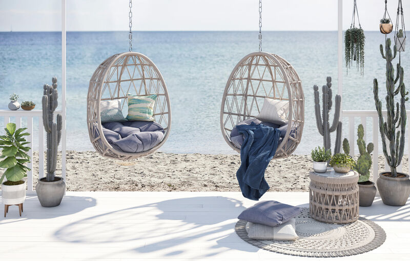 Dana Rope Hanging Club Chair