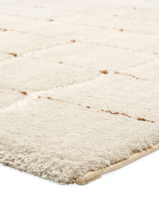Tazeka TAZ03 Ivory 7'10" x 9'10" Rug