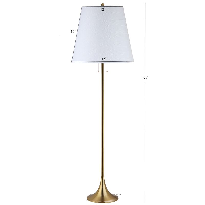 Amelia Metal LED Floor Lamp