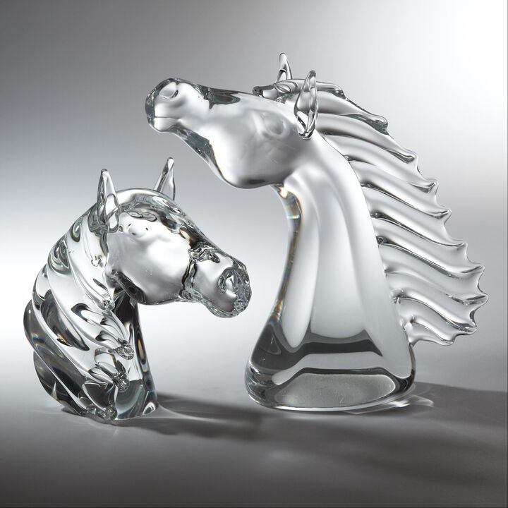 Thoroughbred Horse Head-Small