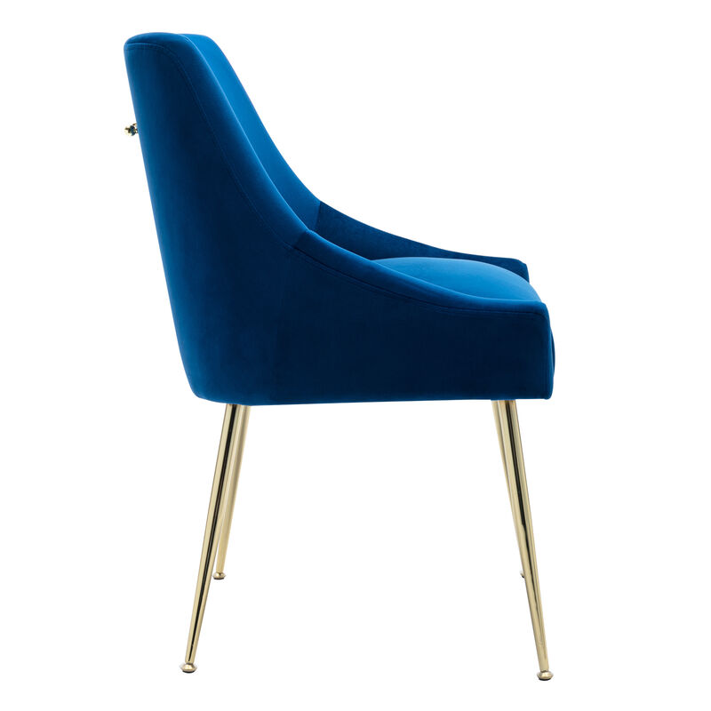 WestinTrends Upholstered Velvet Accent Chair
