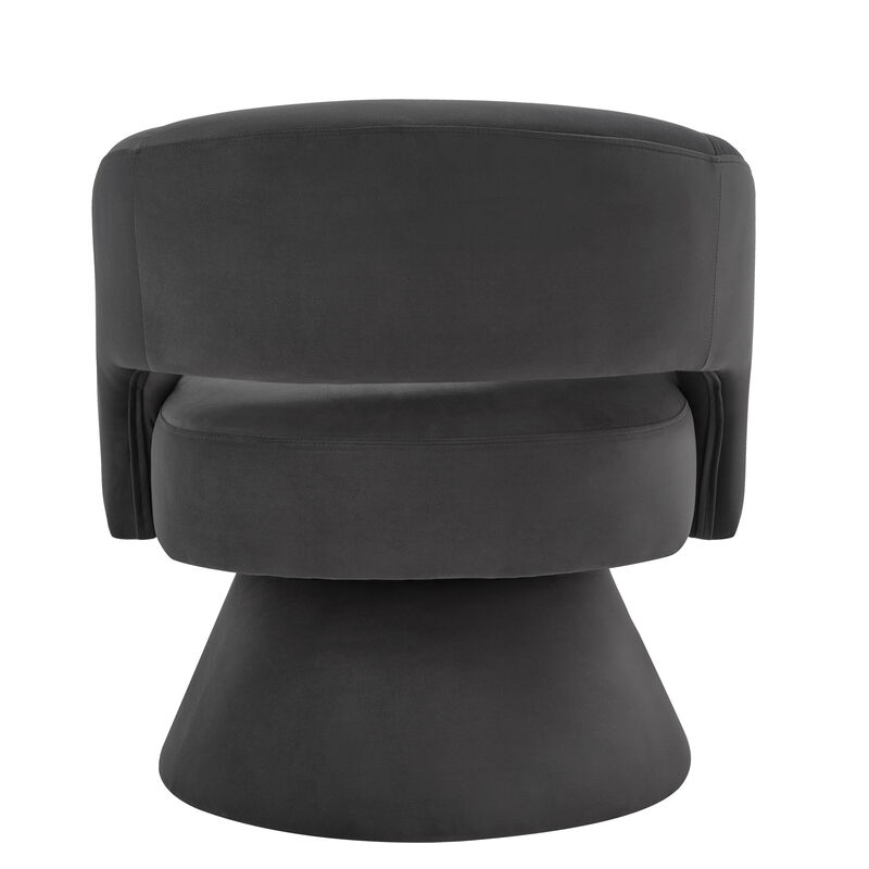 Merax Modern Swivel Barrel Chair Accent Chairs