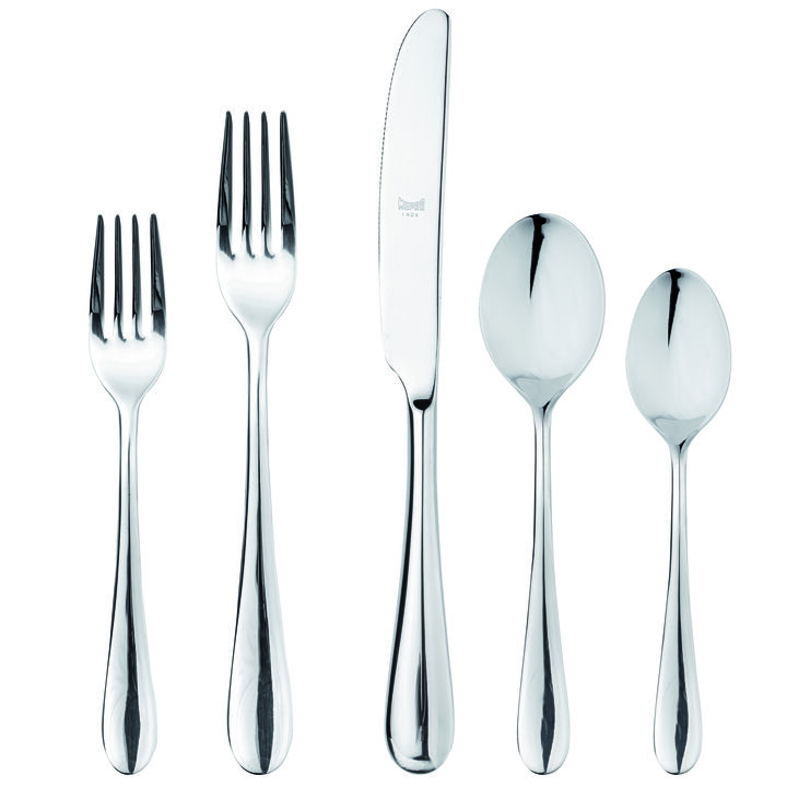 Natura 5-Piece Flatware Set in Mirror