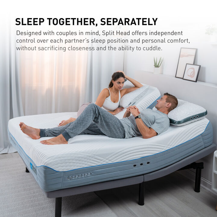 H4 Split Head King Hybrid Mattress