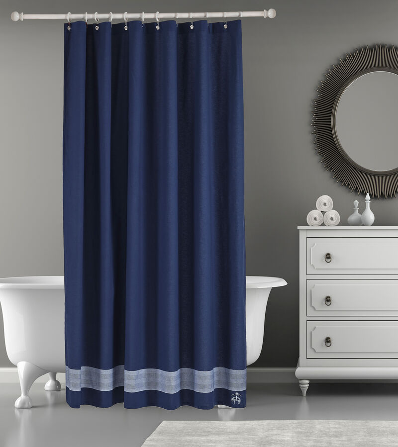 Brooks Brothers Herringbone Shower Curtain