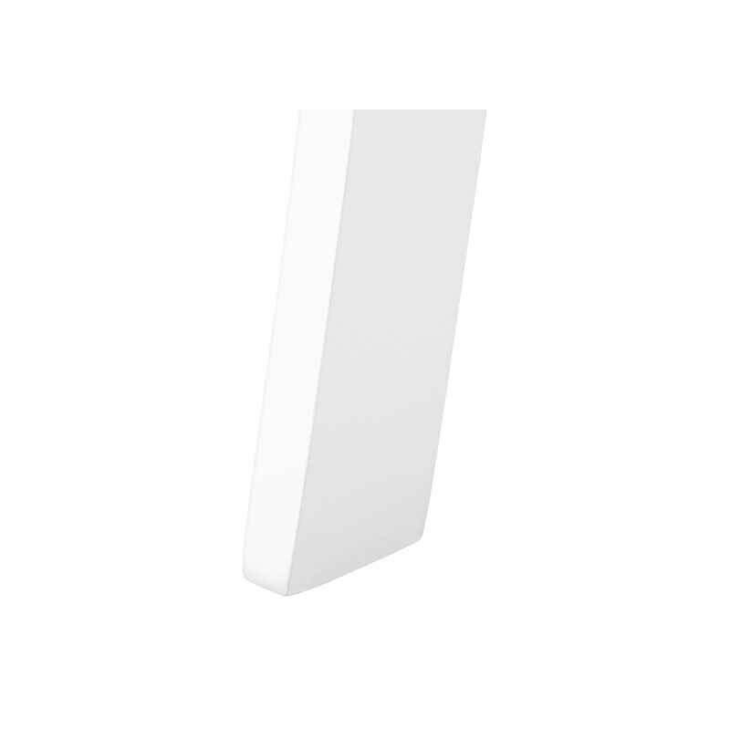 Monarch Specialties I 1323 - Dining Table, 48" Rectangular, Small, Kitchen, Dining Room, White Veneer, Wood Legs, Transitional