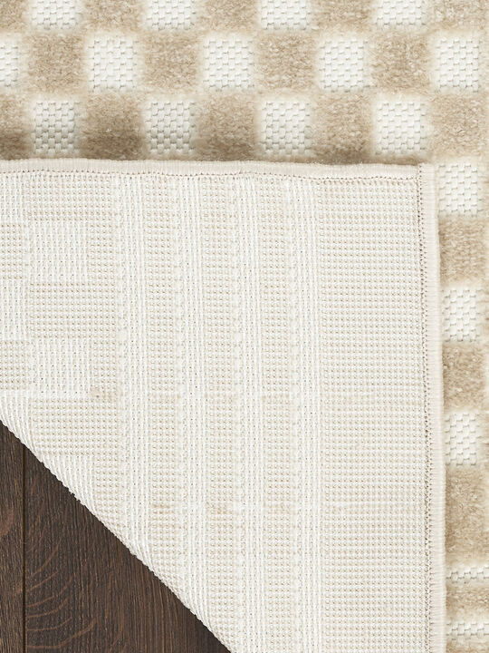 Care Free CAF02 Beige 2' x 6' Rug