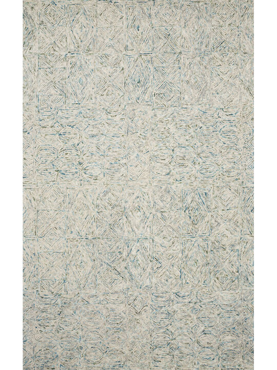 Peregrine PER05 Aqua 3'6" x 5'6" Rug