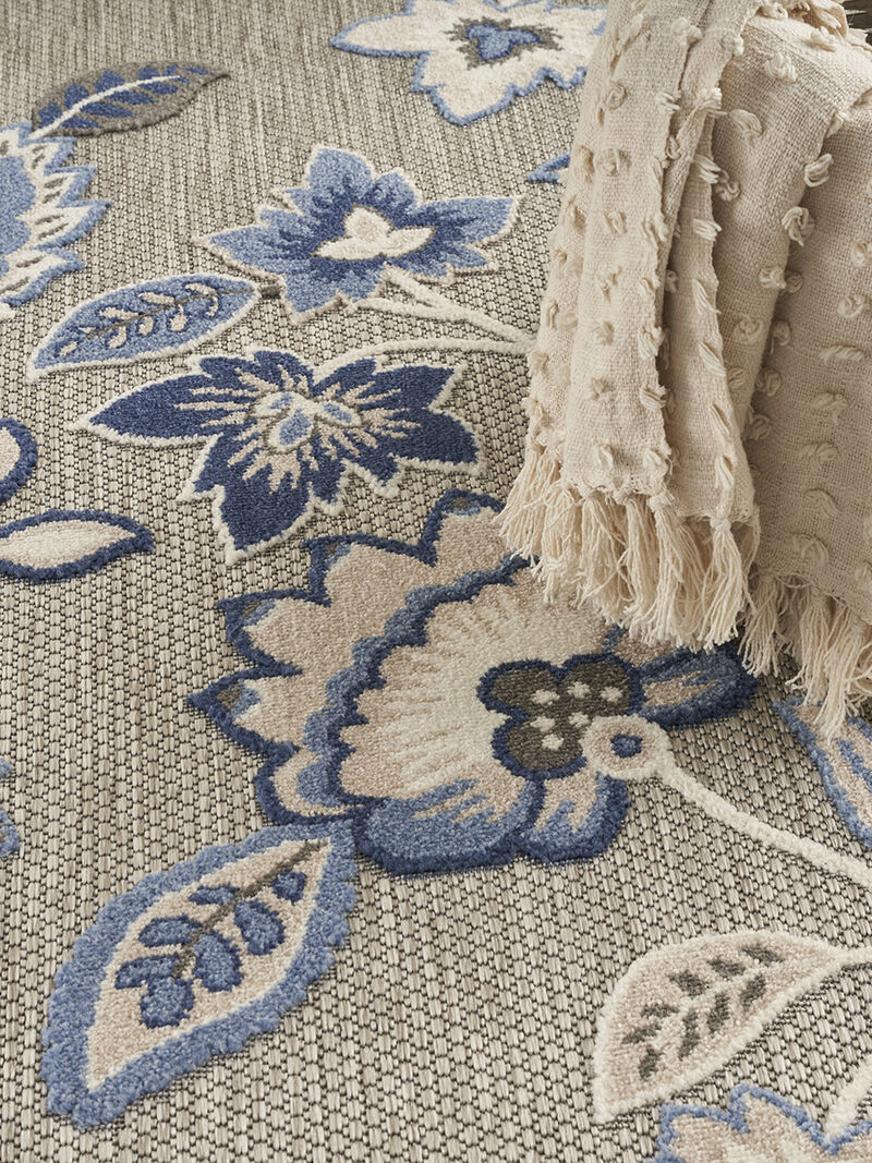 Aloha ALH31 Blue/Gray 9' x 12' Rug