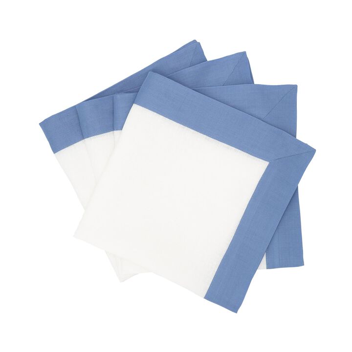 Sky Linen Napkins, Set of 4