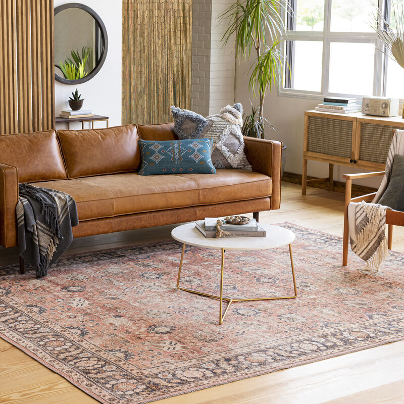 Colin CLN-2301 7'10' x 10'2' Pink Rug