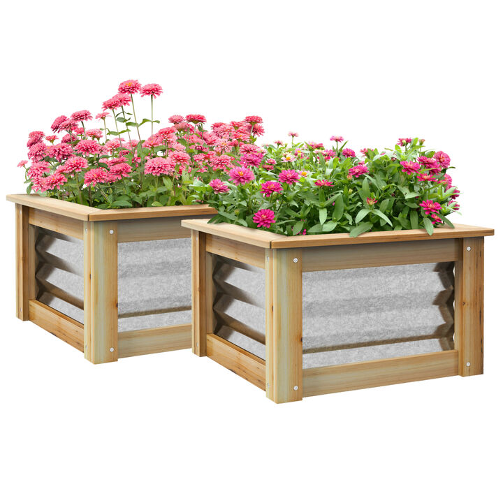 Streamdale Versatile Outdoor Garden Planters Raised Beds for Any Space