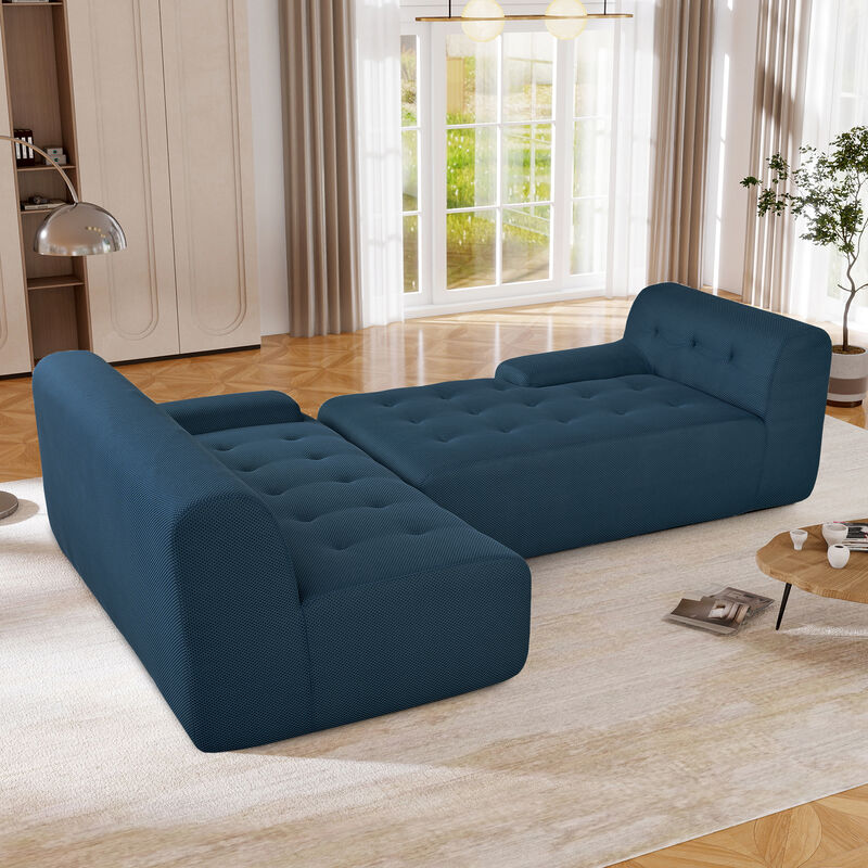 Merax Modern L-Shaped Modular Sectional Sofa