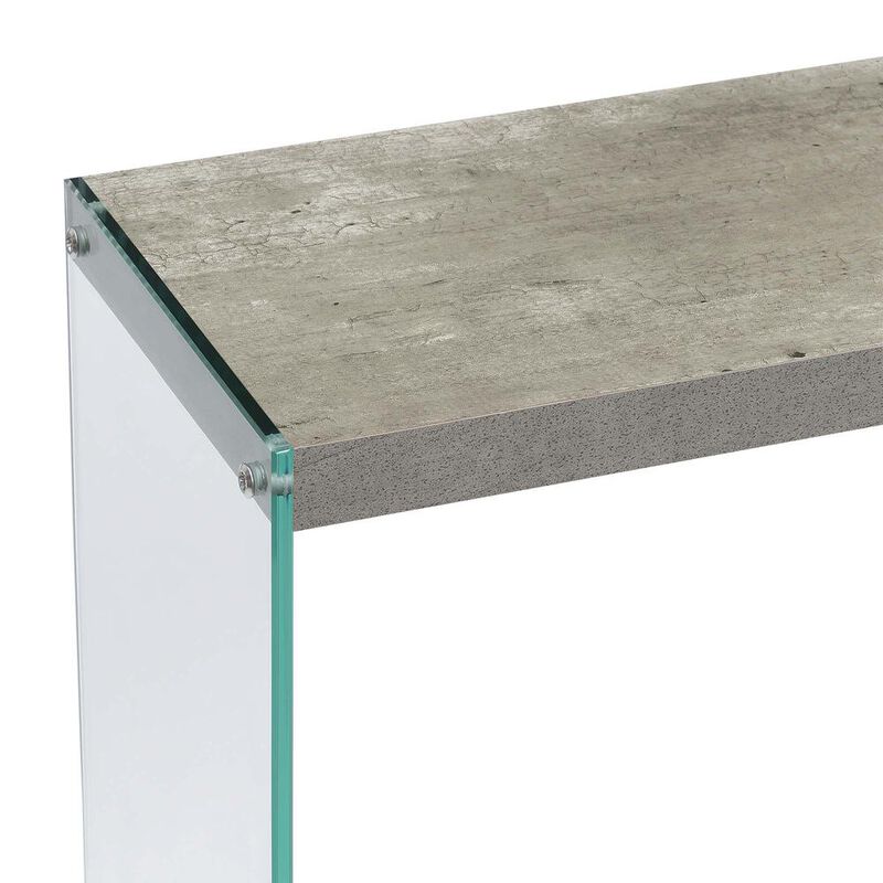 Convenience Concepts SoHo V Console Table w/ Shelf