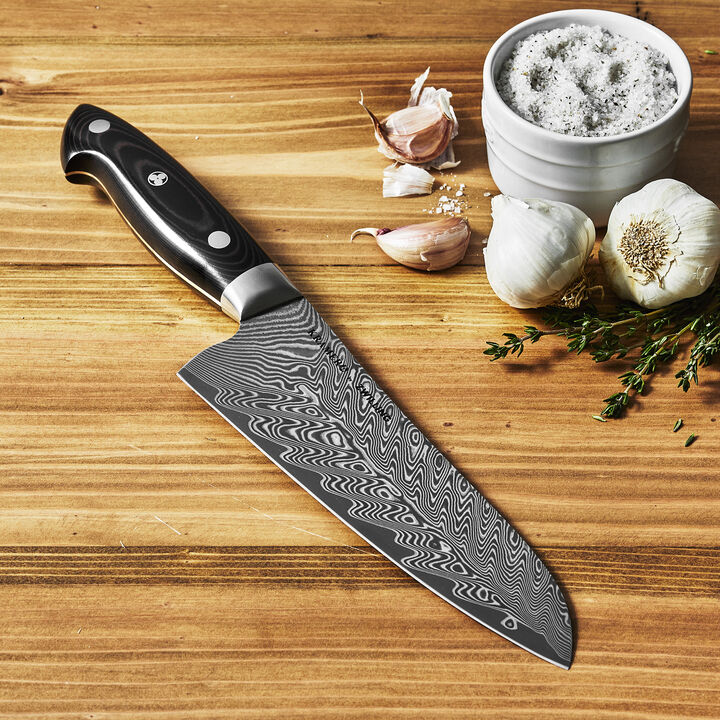 KRAMER by ZWILLING EUROLINE Damascus Collection 7-inch Santoku Knife