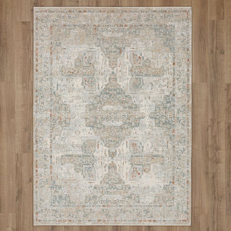Solitude R1043 Beige/Cream 7'10" X 10'