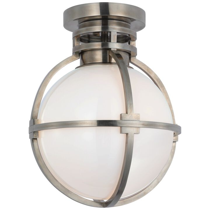 Gracie 10" Captured Globe Flush Mount