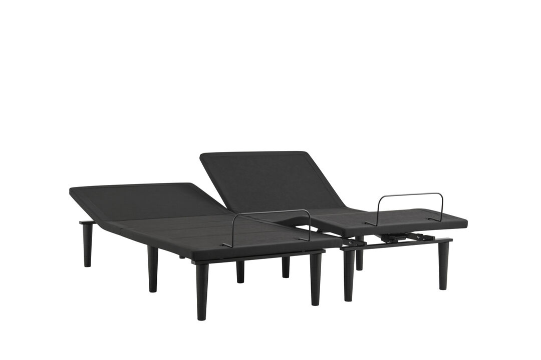 Sealy Ease 4.0 Power Base - split California king option, one side head and leg adjusted, one side flat
