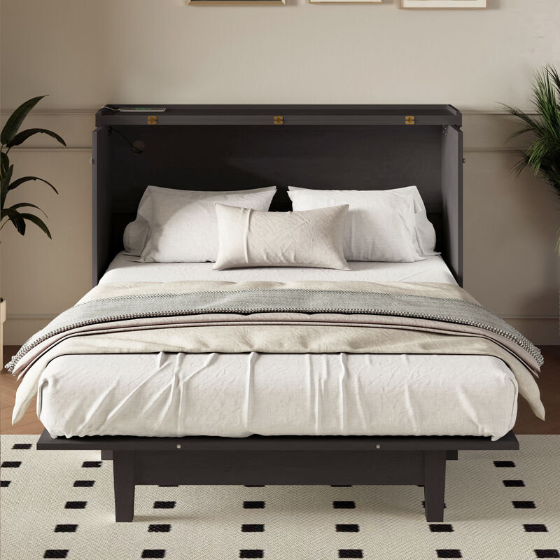 Merax Murphy Bed with Charging Station