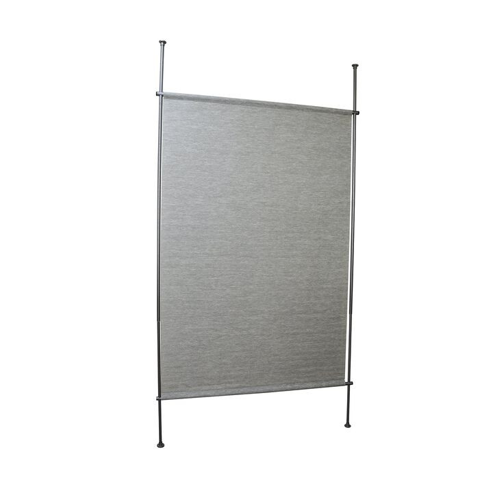 Woven Paper Privacy Panel, 48" x 72", Adjustable Height