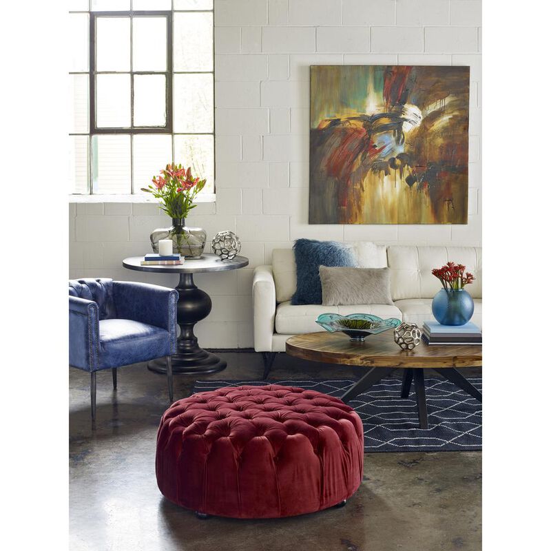 Moe�s Parq Oval Coffee Table Amber