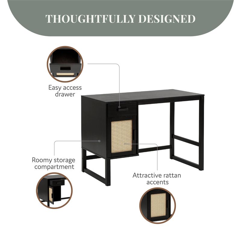 Talo Desk with 1 Cabinet and 1 Drawer