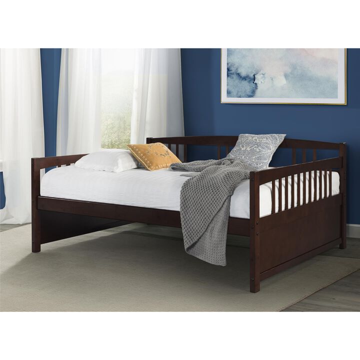 Mathilda Full Wood Daybed, Espresso