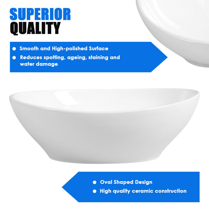 Bathroom Ceramic Vessel Sink for Stylish and Modern Bathroom Vanity Design