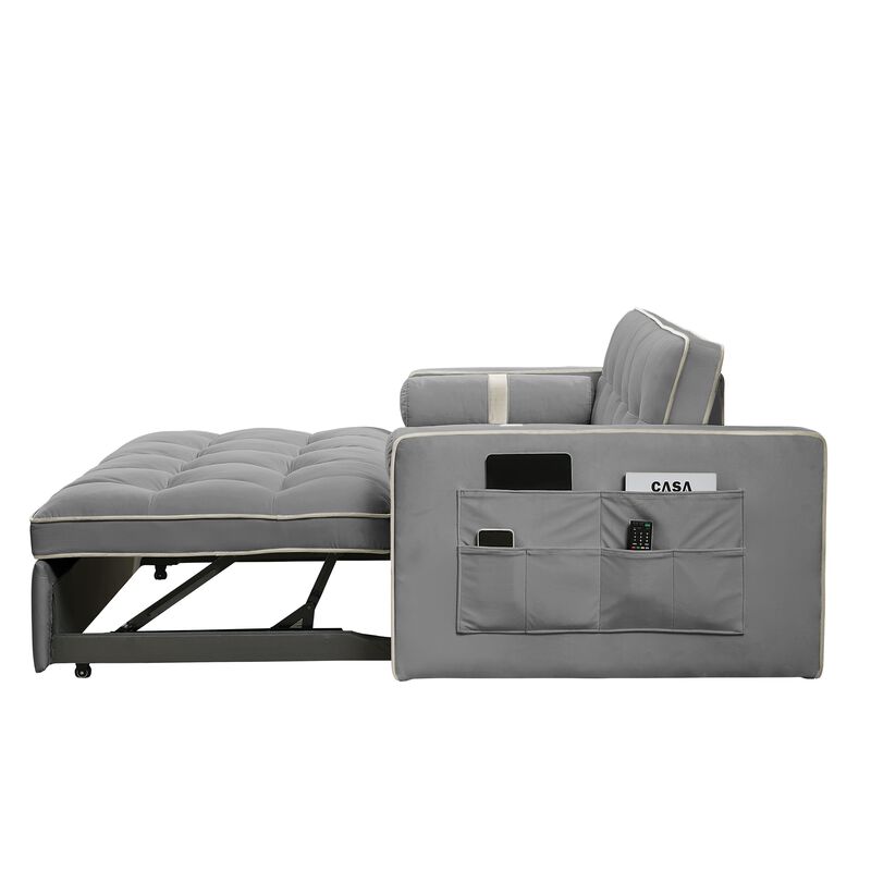 Merax Pull Out Sleeper Sofa Bed Futon