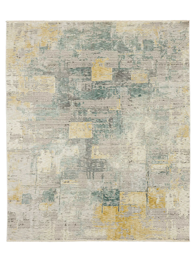 Memento Nostalgic Blue 9' X 12' Rug