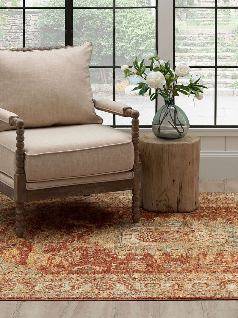 Marash Palu Rust 7' 10" X 10' 3" Rug