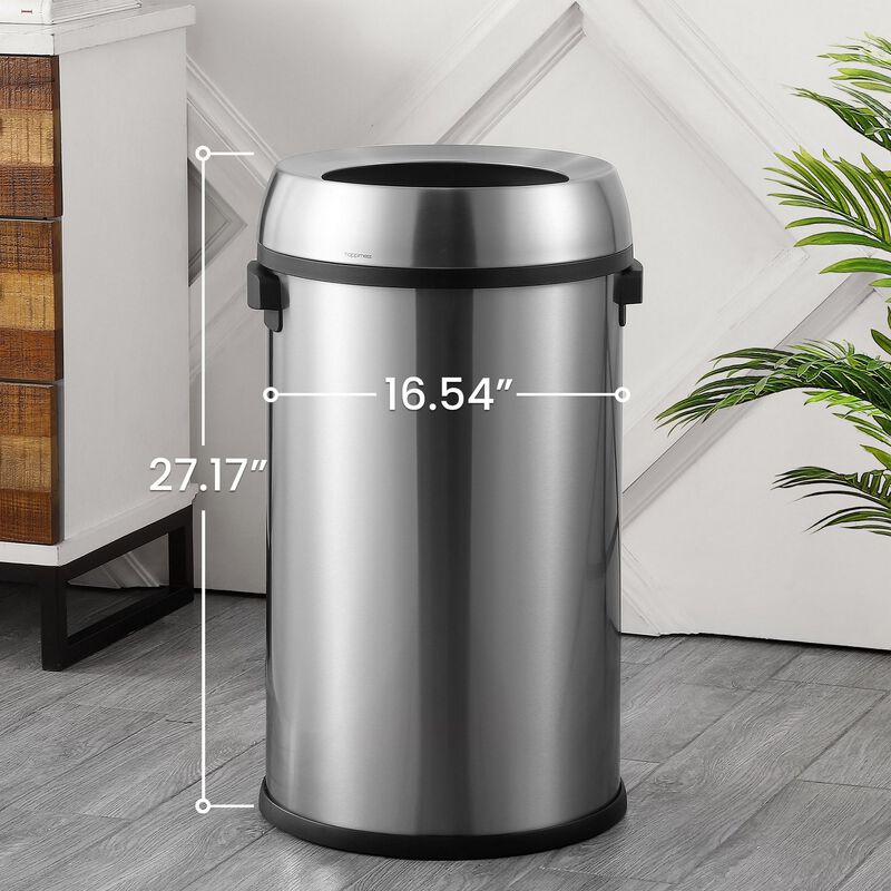 Chuck Kitchen/Office Open-Top Trash Can