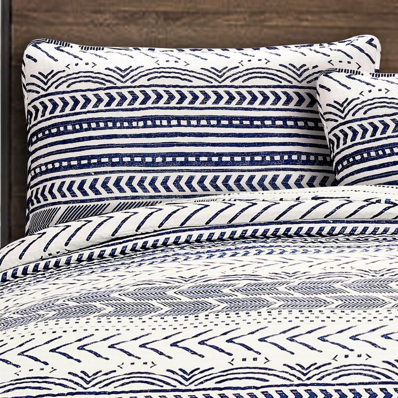 Hivvago 3 Piece Scandinavian Reversible Cotton Set