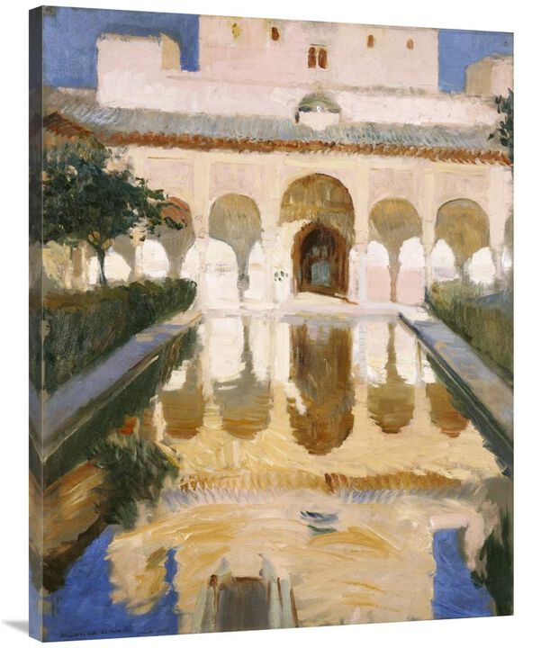 Hall of the Ambassadors, Alhambra, Granada-Canvas Art-30x40