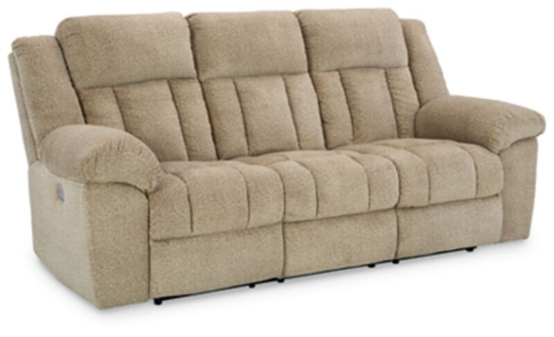 Tip-off Wheat Power Reclining Sofa